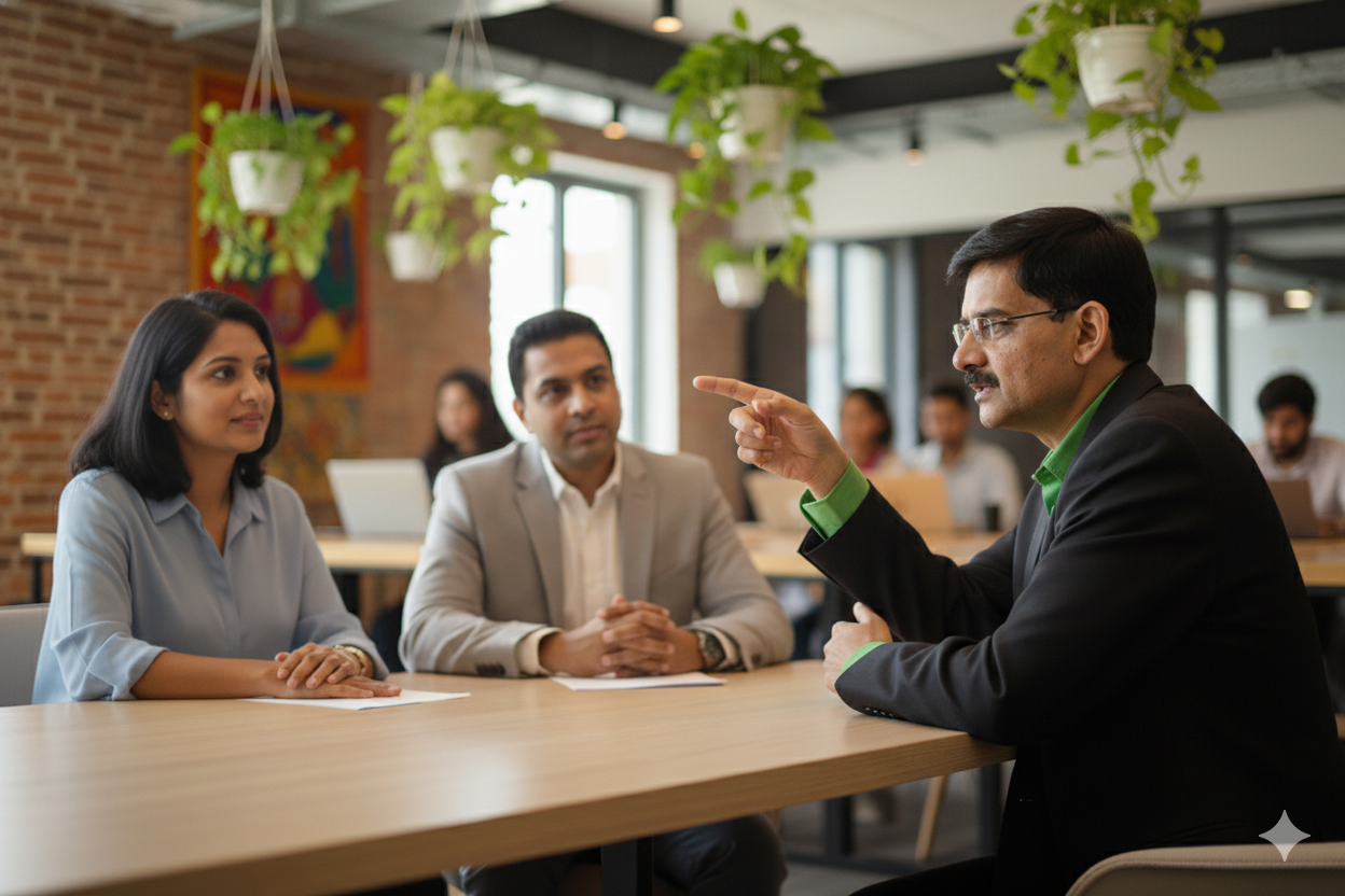 A different professional headshot of Dr. Prasad VSV for the credibility section.