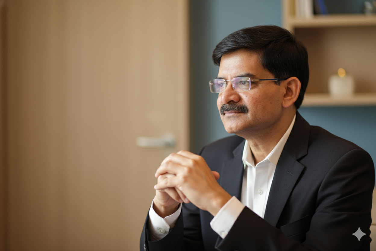 Professional headshot of a inspiring coach figure.